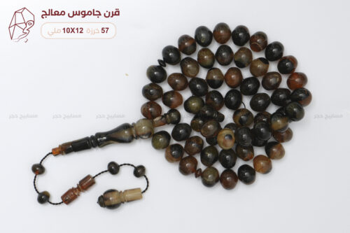 قرن جاموس معالج (شبيه الترسة)