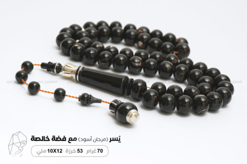 اليسر البحري الطبيعي مع فضة طبيعية