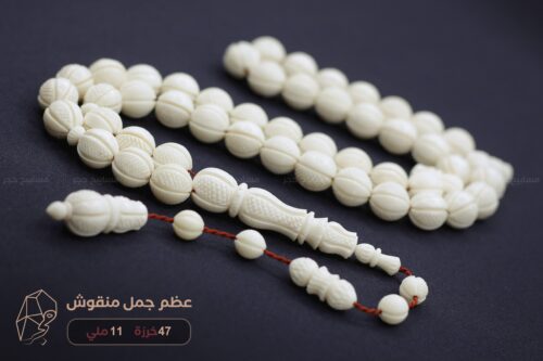 عظم جمل منقوش بالكامل