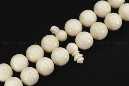 مسباح عاج الفيل بطقم منقوش