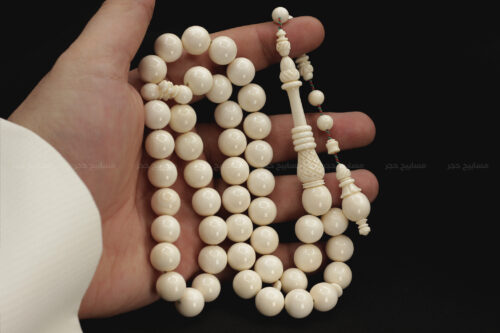 مسباح عاج الفيل بطقم منقوش