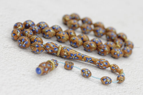 عاج الماموث مع رسم يدوي (الفنانة إليف ياشار)