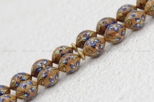 عاج الماموث مع رسم يدوي (الفنانة إليف ياشار)