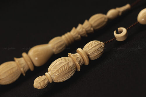 عاج الماموث المنقرض (خراطة سيزمي) منقوش