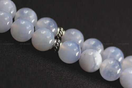 عقيق سماوي (مع طقم فضة)