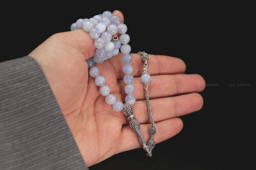 عقيق سماوي (مع طقم فضة)