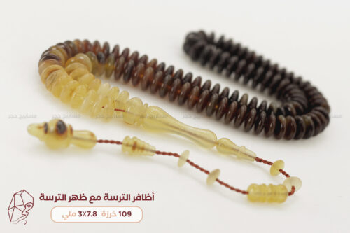 أظافر ترسة مع ظهر الترسة (طبيعي حُر) بحجم ناعم