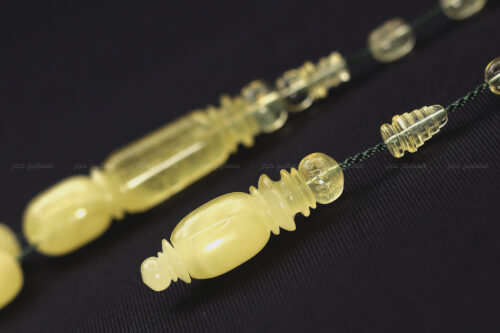 كهرم (كهرمان) طبيعي حجر واحد