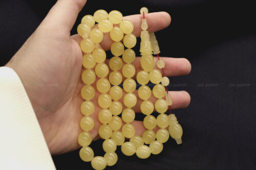 كهرم (كهرمان) طبيعي حجر واحد