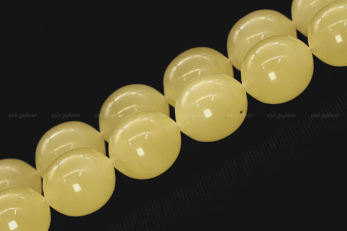 كهرم (كهرمان) طبيعي حجر واحد