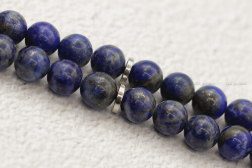 حجر اللازورد (لابيس) مع طقم فضة