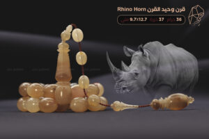 من أندر الخامات الطبيعية: قرن وحيد القرن