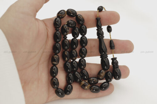 يسر طبيعي (مرجان أسود) بتعريق بني