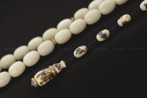 عاج حيوان الفظ مع رسم يدوي (الفنانة إليف)