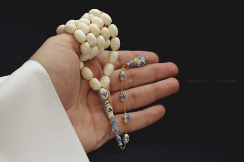 عاج حيوان الفظ مع رسم يدوي (الفنانة إليف)