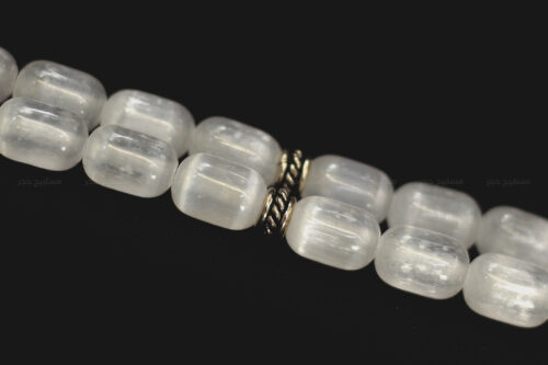 حجر المرو الطبيعي (طقم فضة)