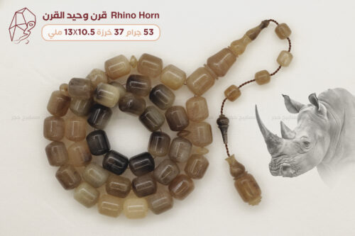 من أندر الخامات الطبيعية: قرن وحيد القرن