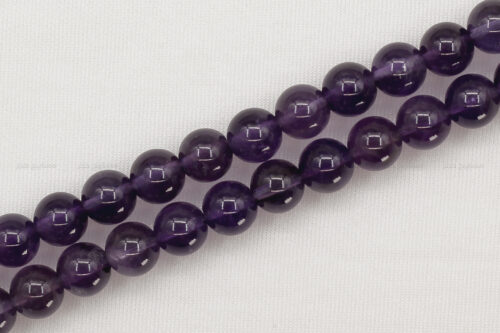 حجر الجمشت مع طقم فضة