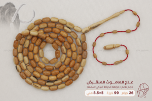 عاج الماموث المنقرض( حجم ناعم) خراطة الخراط التركي عثمانا