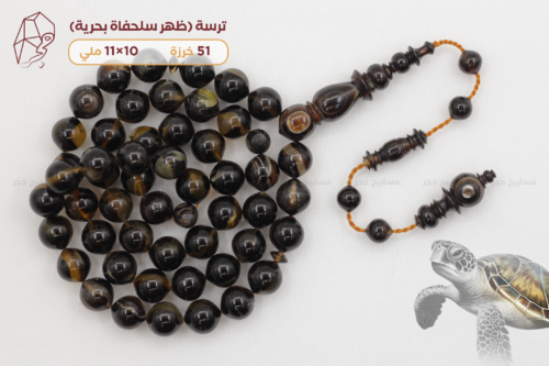 ترسة (ظهر سلحفاة بحرية) عيون