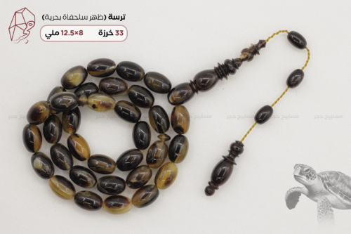 ترسة (ظهر سلحفاة بحرية) عيون