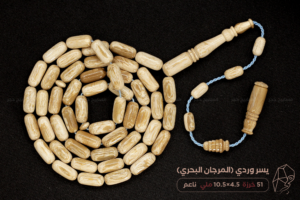 يسر وردي (المرجان البحري) من أندر أنواع اليسر - حجم ناعم