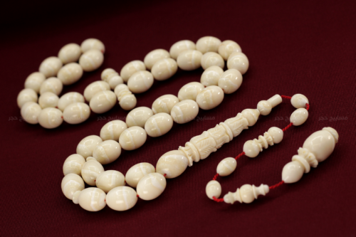 أندر وأثمن العاجيات السبعة: عاج حوت الناروال Narwhal ivory  - منوصف - مع شهادة (دانات)